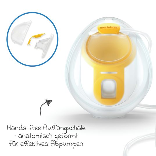 Medela Elektrische Milchpumpe Solo Hands-free - für einseitiges Abpumpen