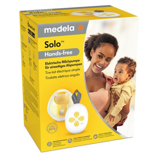 Medela Elektrische Milchpumpe Solo Hands-free - für einseitiges Abpumpen