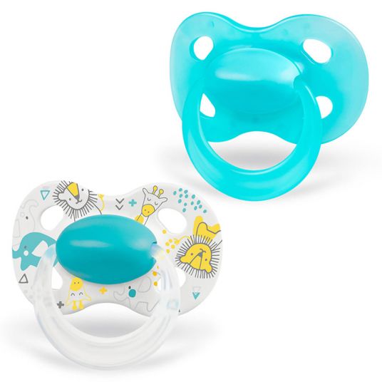 Medela Pacifier Original DUO from 18 M - Turquoise
