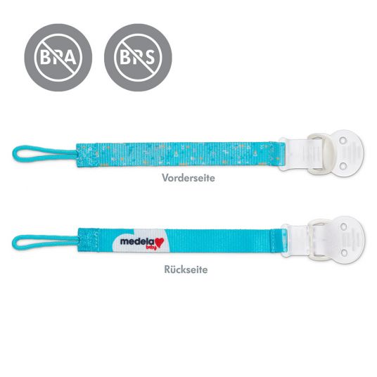 Medela Pacifier chain - turquoise