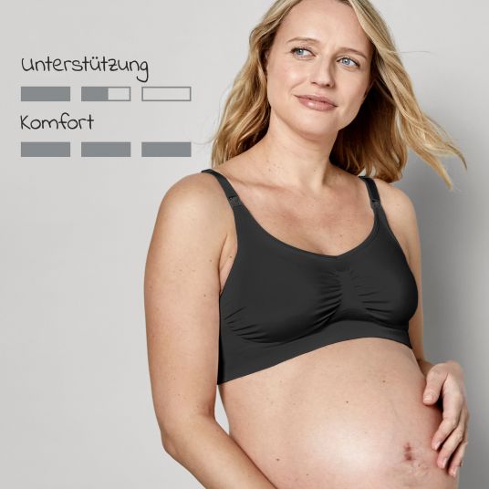 Medela Reggiseno per gravidanza e allattamento Keep Cool Bra - Nero - Taglia XL