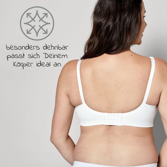 Medela Schwangerschafts- & Still-BH Keep Cool Ultra BH - Weiß - Gr. XL