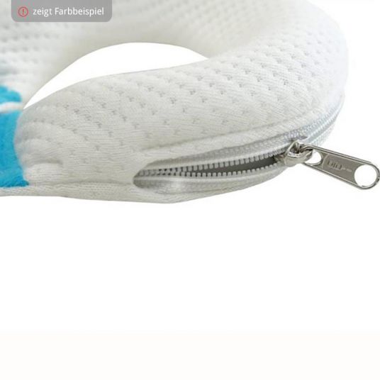 Medibino Headrest / baby pillow against head deformation - Sweat - Grey
