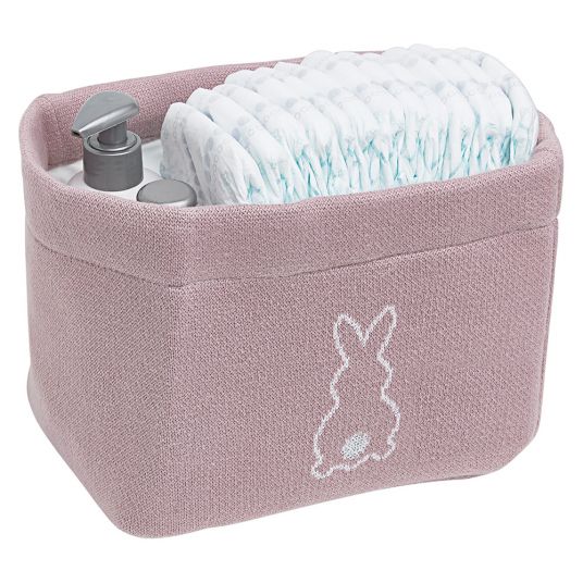Meyco Storage Basket X Mrs. Keizer - Rabbits - Lilac