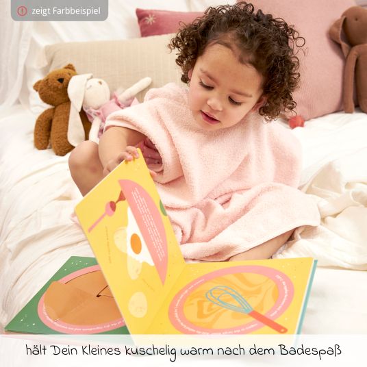 Meyco Badeponcho Frottee 1 - 3 Jahre - Sand