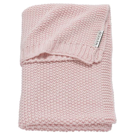 Meyco Cotton blanket 75 x 100 cm - Relief Mixed - Pink