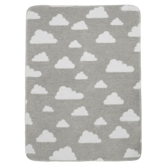 Meyco Cotton blanket 75 x 100 cm - Clouds - Grey