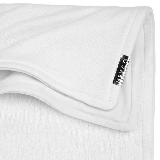 Meyco Cotton Velvet Blanket 75 x 100 cm - Offwhite