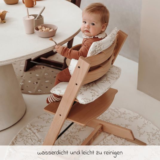 Meyco Floor mat / protective mat for high chair Ø 110 cm - Branches