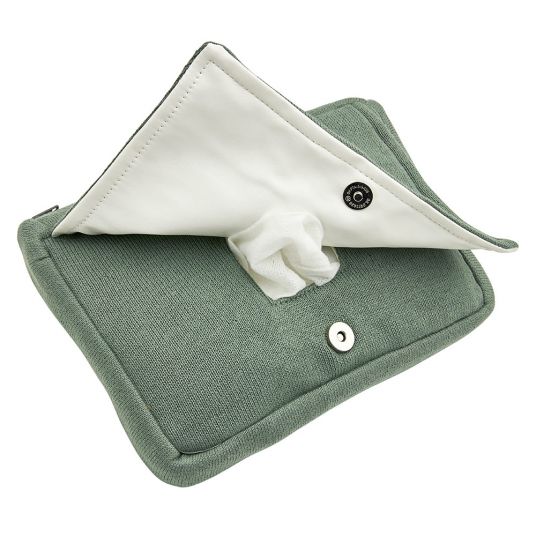 Meyco Wet wipes bag - Forest Green