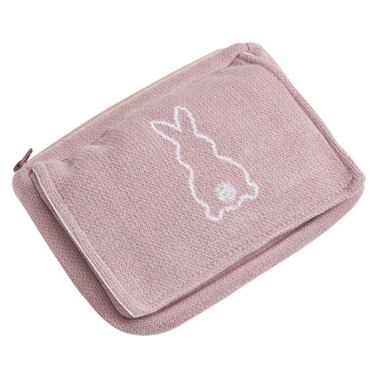 Meyco Wet wipes bag X Mrs. Keizer - Rabbits - Lilac