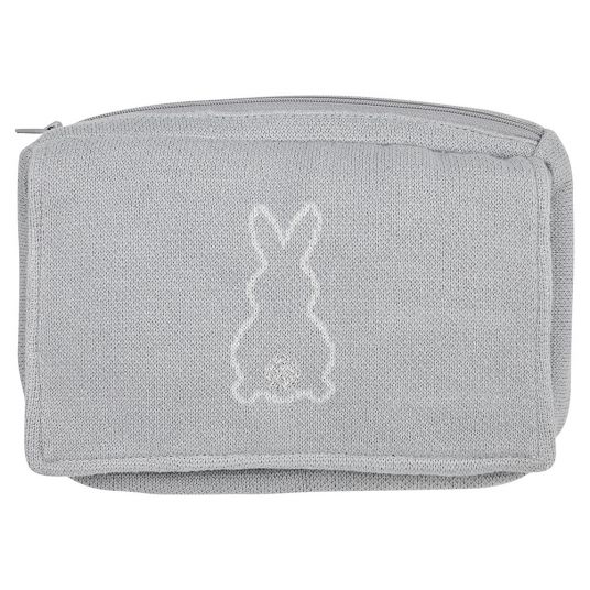 Meyco Wet wipes bag X Mrs. Keizer - Rabbits - Silver