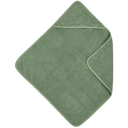 Meyco Hooded bath towel 75 x 75 cm - Forest Green