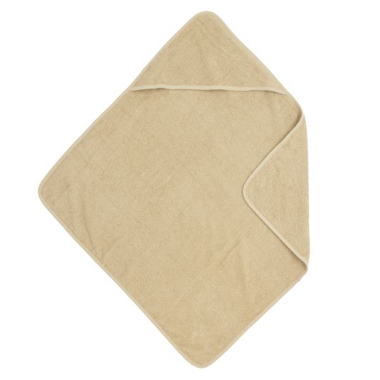 Meyco Asciugamano da bagno con cappuccio 75 x 75 cm - Sabbia