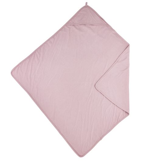 Meyco Hooded bath towel 80 x 80 cm - Basic Jersey - Lilac