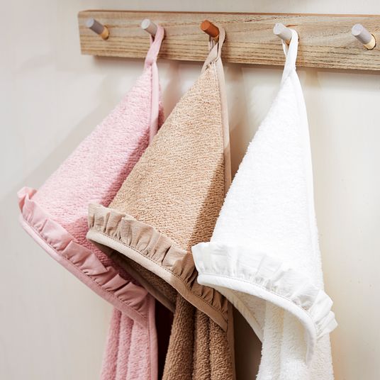 Meyco Hooded towel 80 x 80 cm - Stains - Sand