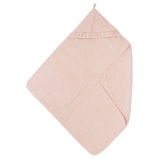 Meyco Asciugamano con cappuccio 80 x 80 cm - Macchie - Rosa tenue