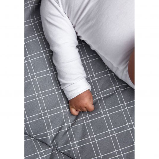 Meyco Crawling blanket 80 x 100 cm - Double Diamond - Grey