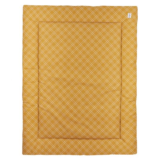 Meyco Crawling blanket 80 x 100 cm - Double Diamond - Honey Gold