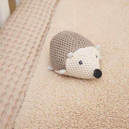 Meyco Crawling blanket / playpen insert Teddy 80 x 100 cm - Waffle - Sand