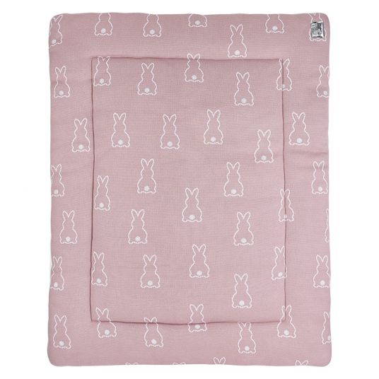 Meyco Toddler blanket & playpen pad X Mrs. Keizer 97 x 77 cm - Rabbits - Lilac