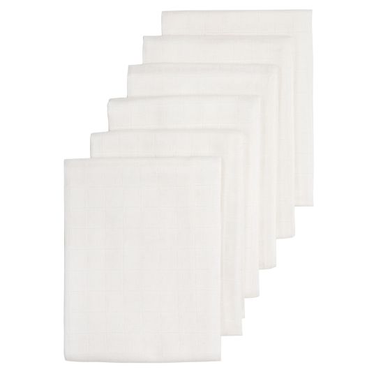 Meyco Gauze diaper 6-pack 60 x 60 cm - White