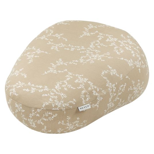 Meyco Relax cover for nursing pillow 180 cm - Branches - Sand