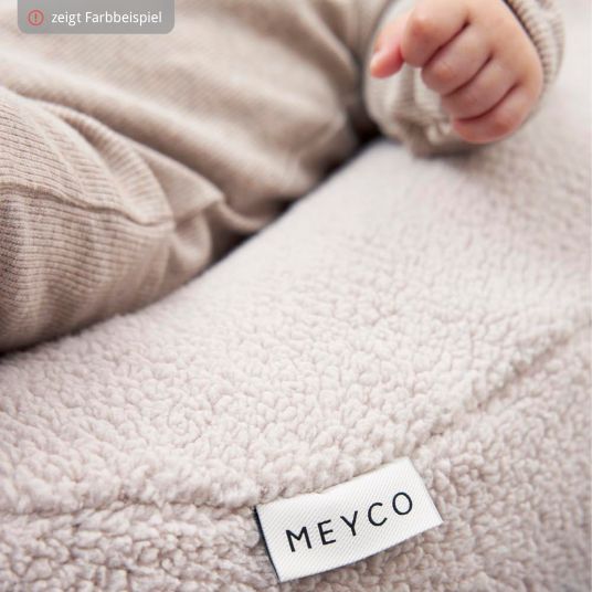 Meyco Relax cover for nursing pillow 180 cm - Teddy - Olive Green