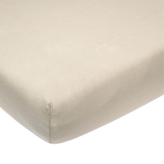 Meyco Fitted sheet for crib 70 x 140 cm - Sand