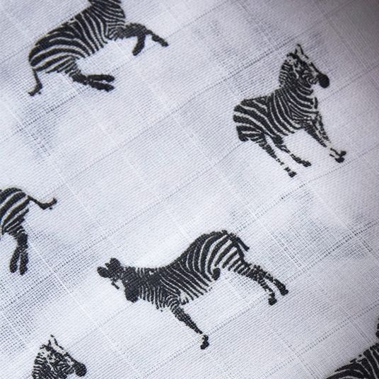 Meyco Starter set 9 pcs muslin cloths - Zebra Animal / Cheetah