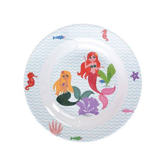 Mila Melamine children plate - Mermaid