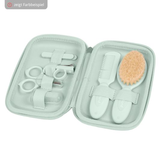 Miniland 8-tlg. Pflege-Set Baby Kit im Etui - Candy