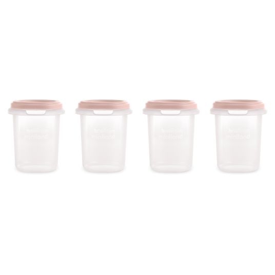 Miniland Storage container 4-pack 250 ml each - Candy