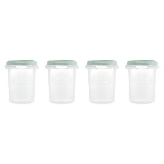 Miniland Storage container 4-pack 250 ml each - Mint