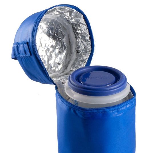 Miniland Aufbewahrungsbehälter Pack to Go mit isothermer Tasche - Blau