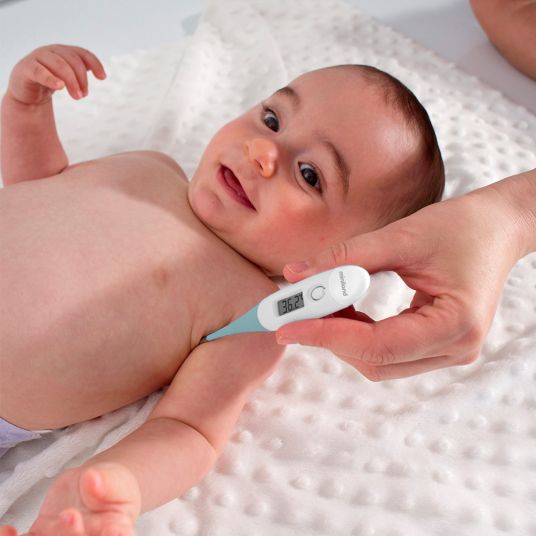 Miniland Baby Gesundheits-Set Basic 5-tlg. - mit elektr. Nasensauger + 2 Fieberthermometer + Badethermometer