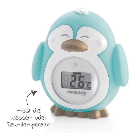 Miniland Baby Gesundheits-Set Basic 5-tlg. - mit elektr. Nasensauger + 2 Fieberthermometer + Badethermometer