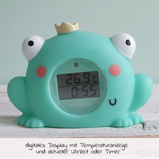 Miniland Bath and room thermometer Thermo Bath Magical - Frog Prince