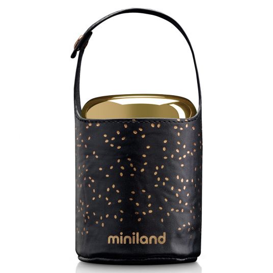 Miniland Edelstahl-Isolierbox inkl. Isoliertasche Food Thermos Mini Deluxe 280 ml - Gold