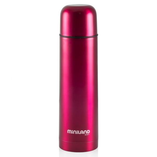Miniland Stainless steel insulated bottle Color Thermo 500 ml - Pink
