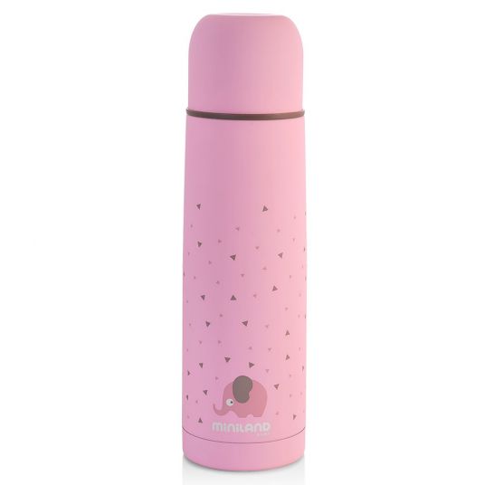 Miniland Stainless steel vacuum flask Silky Thermos 500 ml - Pink
