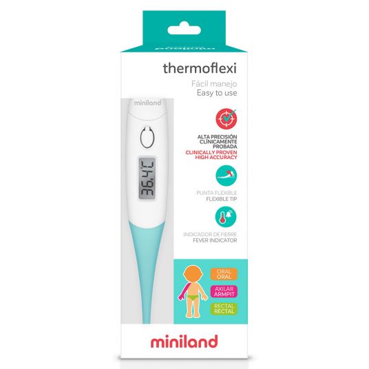 Miniland Fieberthermometer Thermoflexi - Türkis