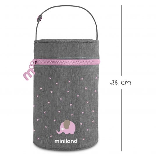 Miniland Insulated bag Thermibag 700 ml - Rose