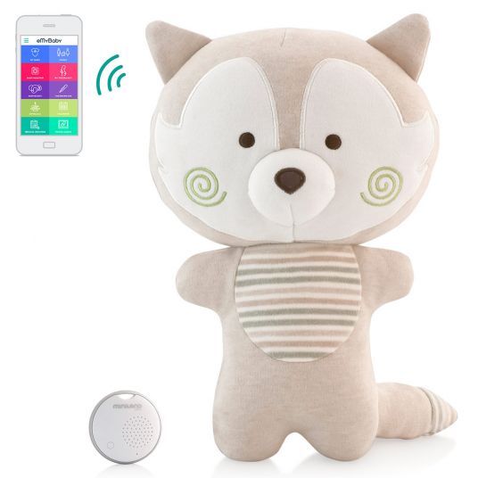 Miniland Cuddly toy & sleeping aid beMyBuddy - Foxy