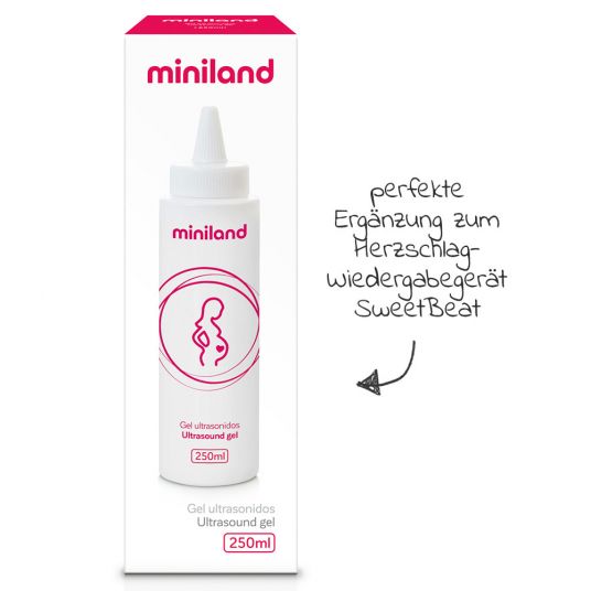 Miniland Ultrasonic gel for heartbeat reproducer SweetBeat 250 ml
