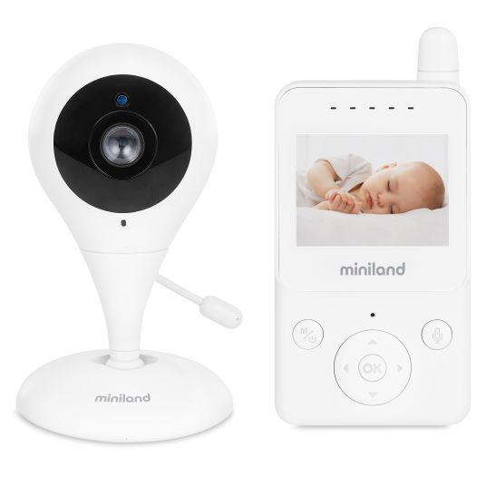 Miniland Video baby monitor Digimonitor with camera & 2.4 inch display