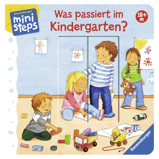 Ministeps Buch Was passiert im Kindergarten?