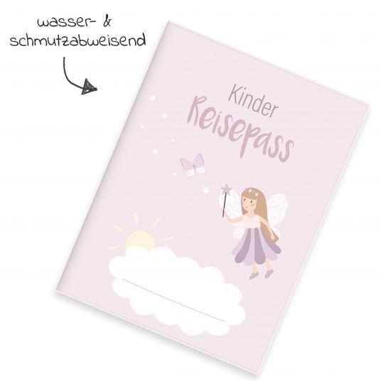Mintkind Children passport cover - Fairy world