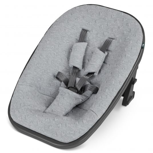 Moji Attacco per neonato con copertina, materassino e sistema di imbracatura per seggiolone Yippy - Cuore