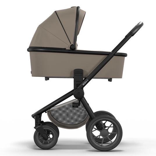 Moon - 2in1 Kombi-Kinderwagen Resea S Basic mit Babywanne, Sportsitz & Teleskopschieber - bis 22 ...